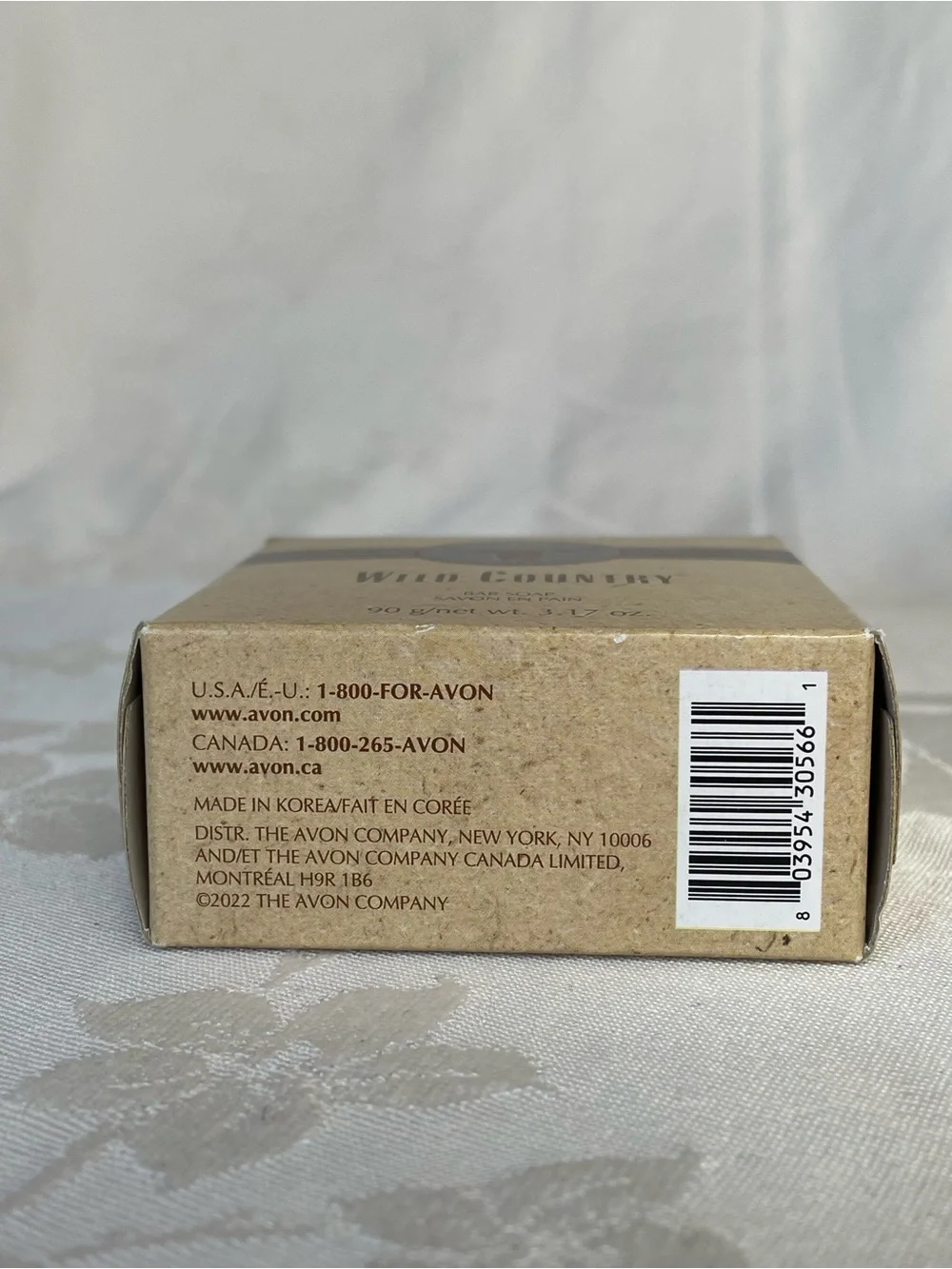 Avon Wild Country Bar Soap 3.17 oz Lit of 3 NIB Sealed